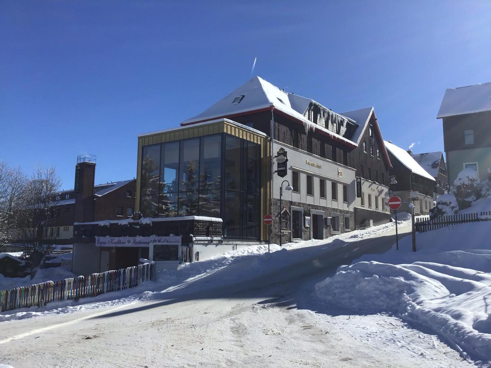 Hotel Cafe Koenig Oberwiesenthal Exteriér fotografie